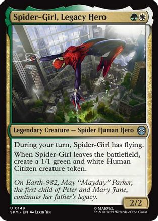 Spider-Girl, Legacy Hero |  Foil (149) [Marvel's Spider-Man]