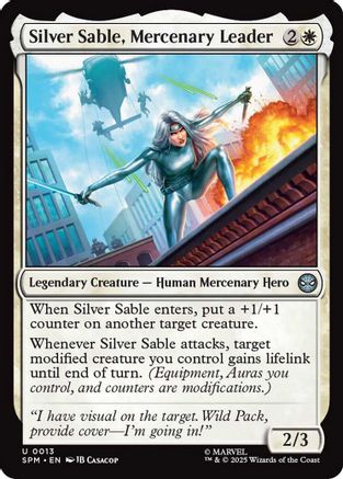 Silver Sable, Mercenary Leader |  (013) [Marvel's Spider-Man]