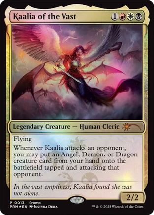 Kaalia of the Vast (Costco Bundle) |  Foil (013) [Unique and Miscellaneous Promos]