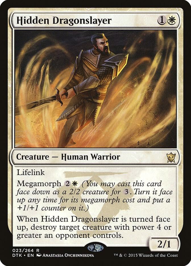 Hidden Dragonslayer 23/264 (Dragons of Tarkir)  - Foil