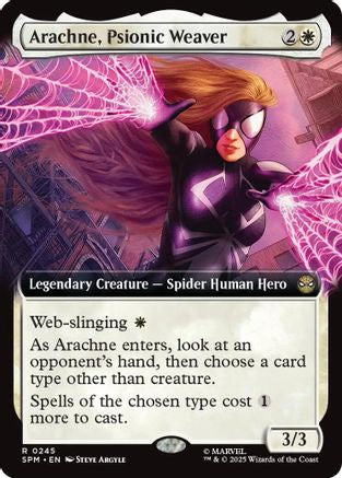 Arachne, Psionic Weaver (Extended Art) |  (245) [Marvel's Spider-Man]
