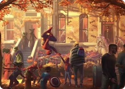 Friendly Neighborhood Art Card |  (002) [Art Series: Marvel's Spider-Man]