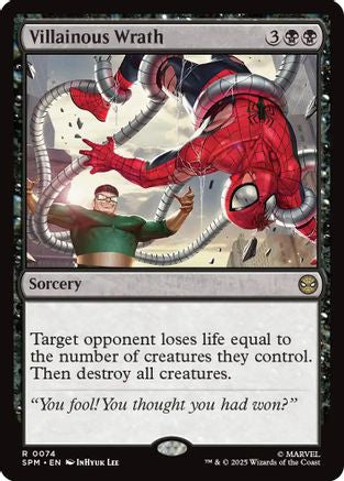 Villainous Wrath |  Foil (074) [Marvel's Spider-Man]