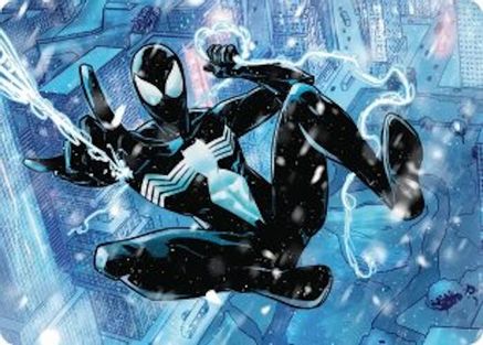 Spectacular Spider-Man (Black) Art Card |  (052) [Art Series: Marvel's Spider-Man]