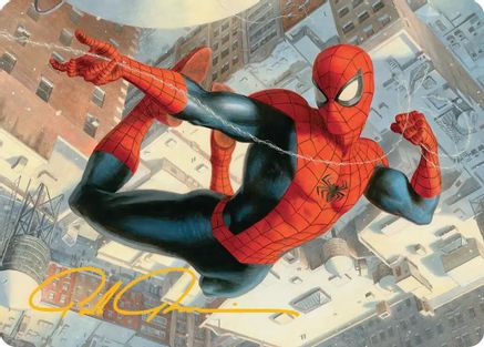 Spider-Man, Peter Parker Art Card (Gold-Stamped Signature) |  (053) [Art Series: Marvel's Spider-Man]