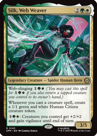 Silk, Web Weaver |  (145) [Marvel's Spider-Man]
