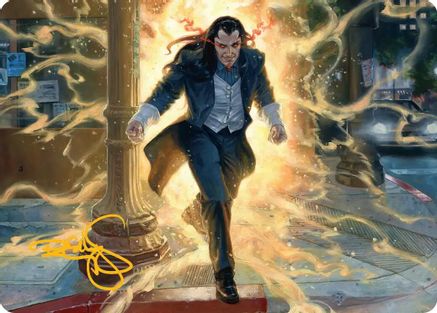 Morlun, Devourer of Spiders Art Card (Gold-Stamped Signature) |  (009) [Art Series: Marvel's Spider-Man]