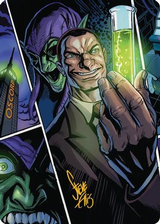 Norman Osborn Art Card (Gold-Stamped Signature) |  (043) [Art Series: Marvel's Spider-Man]