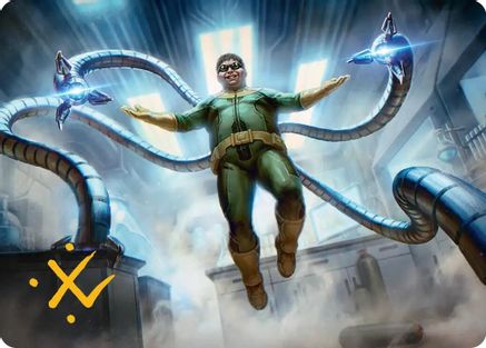 Doctor Octopus, Master Planner Art Card (25/54) (Gold-Stamped Signature) |  (025) [Art Series: Marvel's Spider-Man]