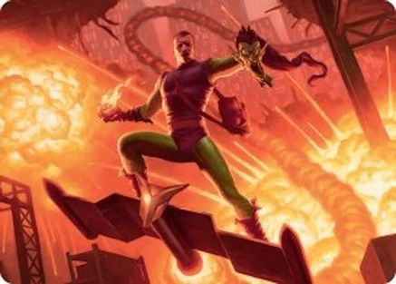 Green Goblin, Revenant Art Card |  (027) [Art Series: Marvel's Spider-Man]