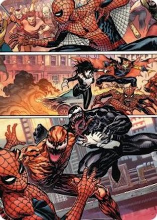 Maximum Carnage Art Card |  (046) [Art Series: Marvel's Spider-Man]