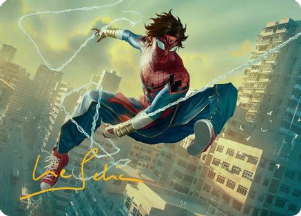 Spider-Man India Art Card (Gold-Stamped Signature) |  (031) [Art Series: Marvel's Spider-Man]