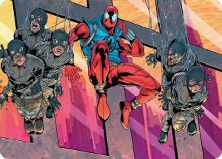 Scarlet Spider, Ben Reilly Art Card |  (038) [Art Series: Marvel's Spider-Man]