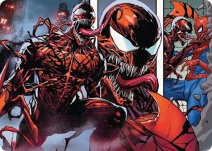 Carnage, Crimson Chaos Art Card |  (047) [Art Series: Marvel's Spider-Man]