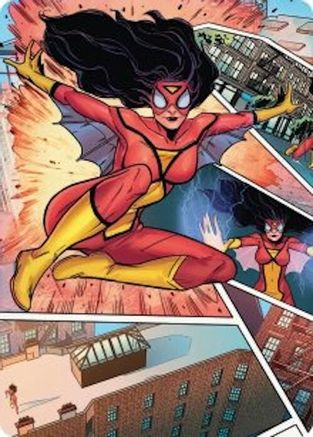 Spider-Woman, Stunning Savior Art Card |  (051) [Art Series: Marvel's Spider-Man]