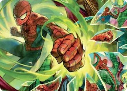 Kapow! Art Card |  (017) [Art Series: Marvel's Spider-Man]