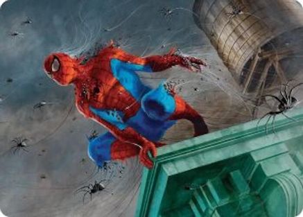 Spiders-Man, Heroic Horde Art Card |  (021) [Art Series: Marvel's Spider-Man]