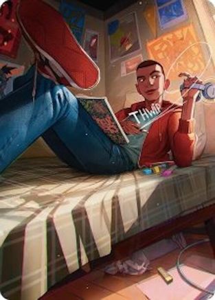 Miles Morales Art Card |  (035) [Art Series: Marvel's Spider-Man]