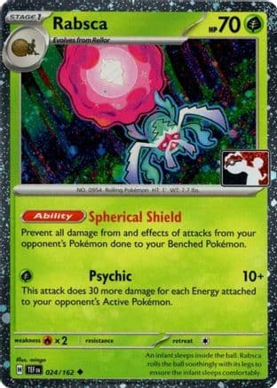 Rabsca (Cosmos Holo) 024/162 - Prize Pack Series Cards Holofoil