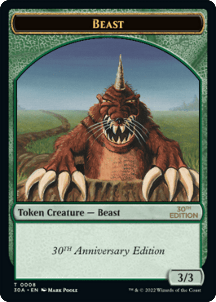 Beast Token [30th Anniversary Tokens]