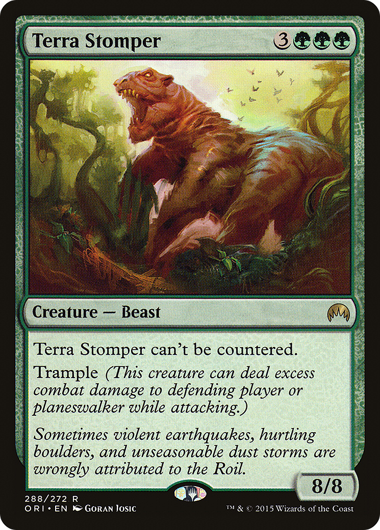 Terra Stomper (288) [Magic Origins]  Foil
