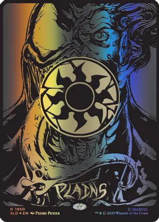 Plains (1950) (Raised Foil) |  Foil (1950) [Secret Lair Drop Series]