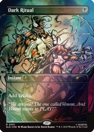 Dark Ritual (2001) (Rainbow Foil) |  Foil (2001) [Secret Lair Drop Series]