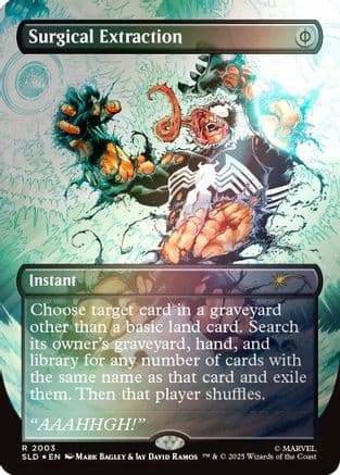 Surgical Extraction (2003) (Rainbow Foil) |  Foil (2003) [Secret Lair Drop Series]
