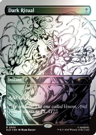 Dark Ritual (2020) (Rainbow Foil) |  Foil (2020) [Secret Lair Drop Series]