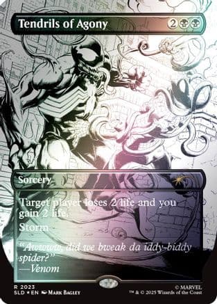 Tendrils of Agony (2023) (Rainbow Foil) |  Foil (2023) [Secret Lair Drop Series]