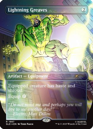 Lightning Greaves (1987) (Rainbow Foil) |  Foil (1987) [Secret Lair Drop Series]