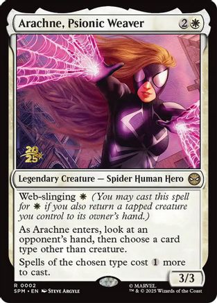 Arachne, Psionic Weaver |  Foil (002) [Prerelease Cards]