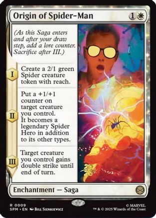 Origin of Spider-Man |  Foil (009) [Prerelease Cards]