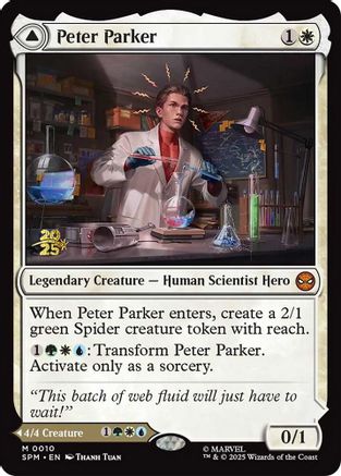 Peter Parker |  Foil (010) [Prerelease Cards]