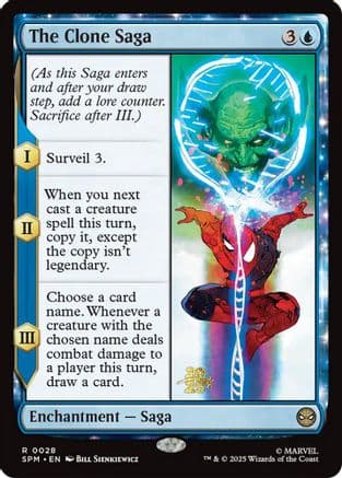 The Clone Saga |  Foil (028) [Prerelease Cards]