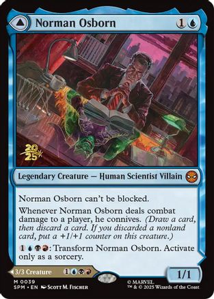 Norman Osborn |  Foil (039) [Prerelease Cards]