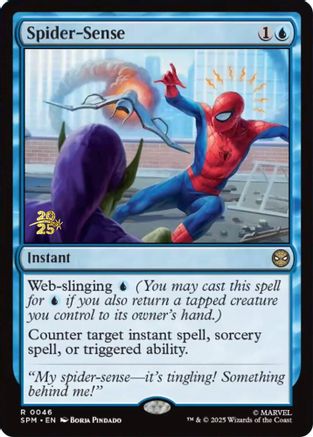 Spider-Sense |  Foil (046) [Prerelease Cards]