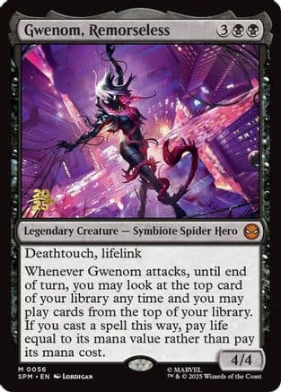 Gwenom, Remorseless |  Foil (056) [Prerelease Cards]