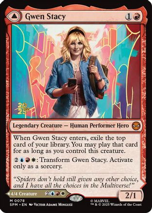 Gwen Stacy |  Foil (078) [Prerelease Cards]