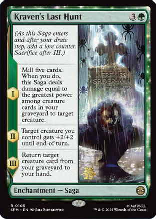 Kraven's Last Hunt |  Foil (105) [Prerelease Cards]