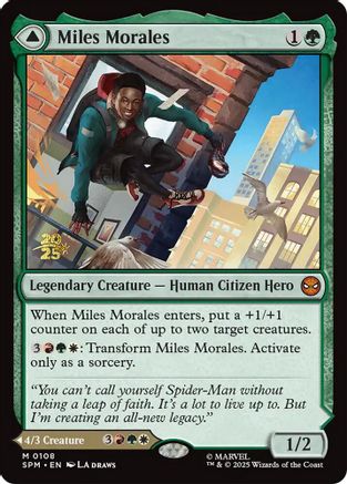 Miles Morales |  Foil (108) [Prerelease Cards]