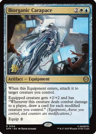 Biorganic Carapace |  Foil (124) [Prerelease Cards]