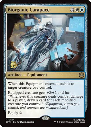 Biorganic Carapace |  Foil (124) [Prerelease Cards]