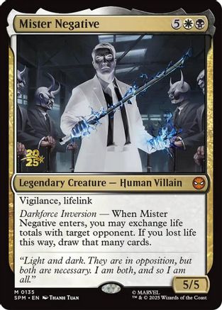 Mister Negative |  Foil (135) [Prerelease Cards]