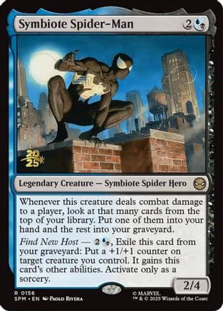 Symbiote Spider-Man |  Foil (156) [Prerelease Cards]