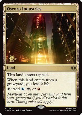 Oscorp Industries |  Foil (182) [Prerelease Cards]