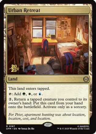 Urban Retreat |  Foil (187) [Prerelease Cards]