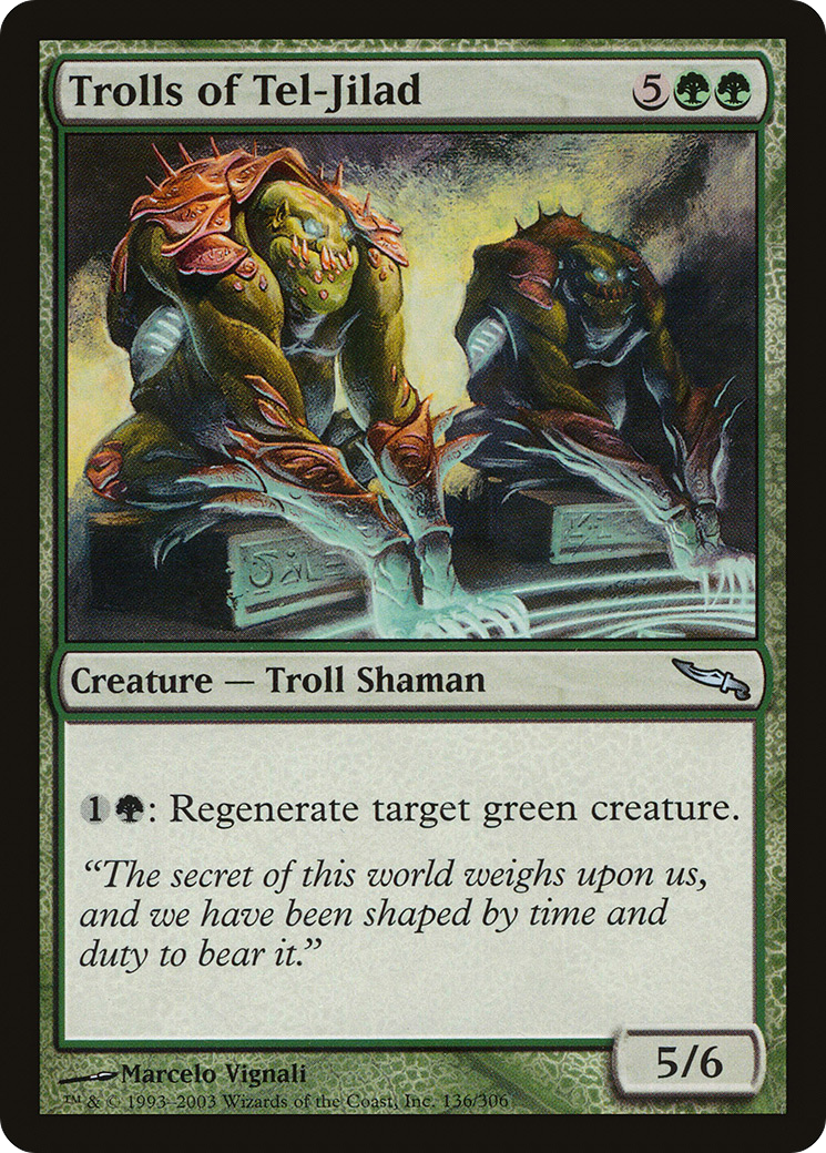 Trolls of Tel-Jilad [Mirrodin] Foil