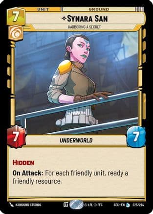 Synara San - Harboring a Secret |  (225/264)  [Secrets of Power]