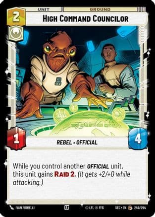 High Command Councilor |  (249/264)  [Secrets of Power]